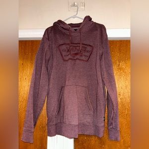 Vans Hoodie (Burgundy)